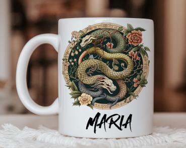 Coffee mug chinese zodiac Snake